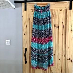 Strapless Roxy Maxi Dress. Size XL.